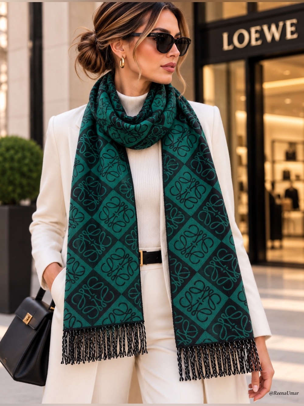 Cashmere & Silk Scarf – New Without Tags